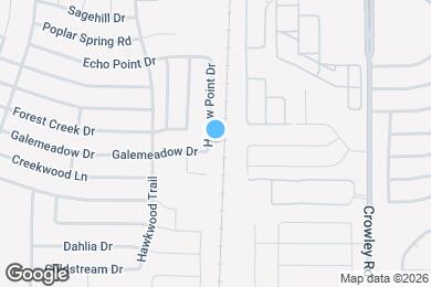 Map image of the property - 7681 Hollow Point Dr