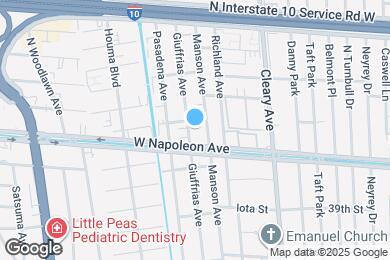 Map image of the property - 2117 Giuffrias Ave