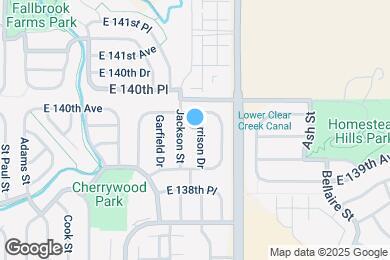 Map image of the property - 13939 Harrison Dr