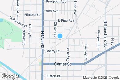 Map image of the property - 215 Walnut St