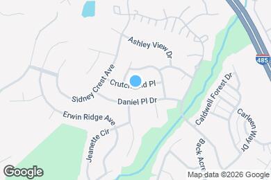 Map image of the property - 3408 Crutchfield Pl