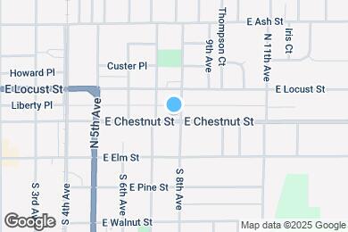 Map image of the property - 763 E Chestnut St