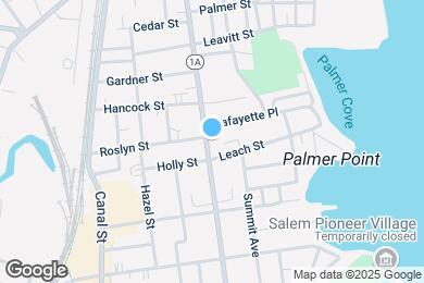 Map image of the property - 231 Lafayette St