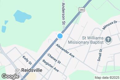 Map image of the property - 186 E Brazell St