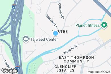 Map image of the property - 444 Foothill Dr