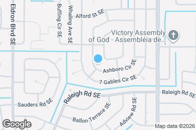 Map image of the property - 1449 Ashboro Cir SE