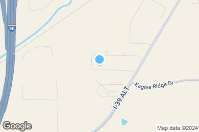 Map image of the property - Hawks Ridge Apartments