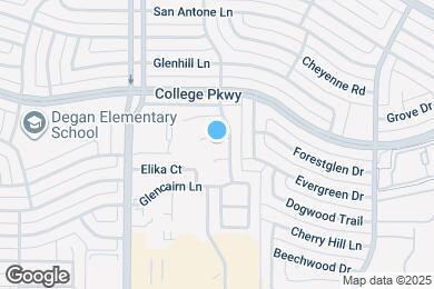 Map image of the property - 1508 Merryvale Ct