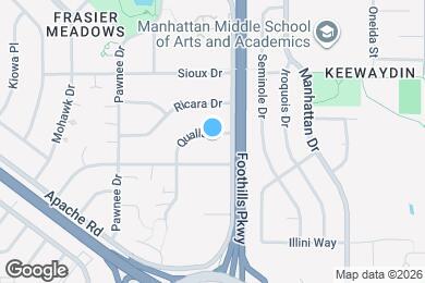 Map image of the property - 4930 Qualla Dr