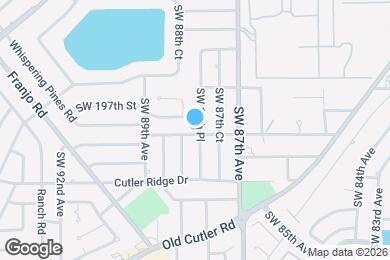 Map image of the property - 19740 SW 87th Pl