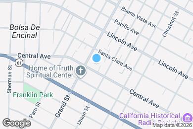 Map image of the property - 1715 Central Apartments