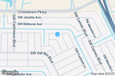 Map image of the property - 1733 SW Finch Ln