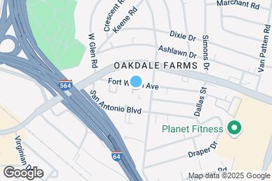 Map image of the property - 357 Fort Worth Ave