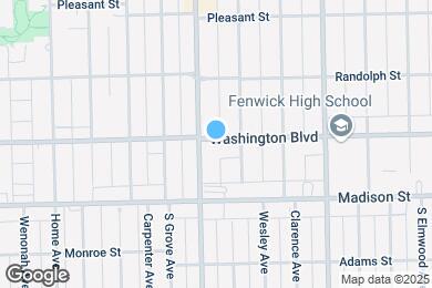 Map image of the property - 717 Washington Blvd