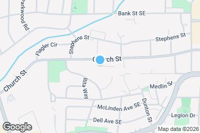 Map image of the property - 1106 Glenrose Dr SE