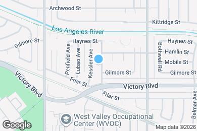 Map image of the property - 6445 Oakdale Ave