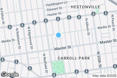 Map image of the property - 1446 N 58th St