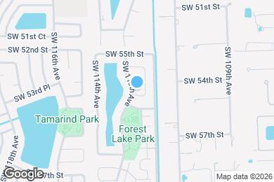 Map image of the property - 11295 SW 55th Pl