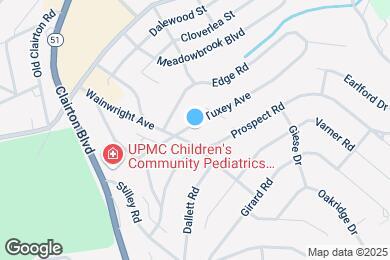 Map image of the property - 4125 Tuxey Ave