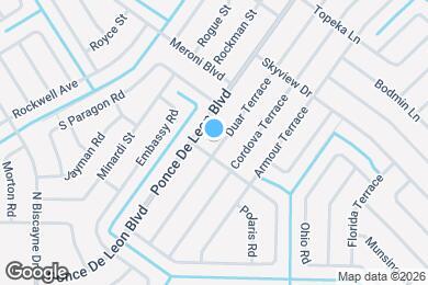 Map image of the property - 3021 Duar Terrace