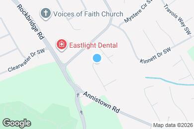 Map image of the property - 2608 Hickory Cove SW