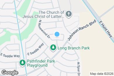 Map image of the property - 1034 E Saddle Way