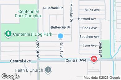 Map image of the property - 3085 Saint Johns Ave