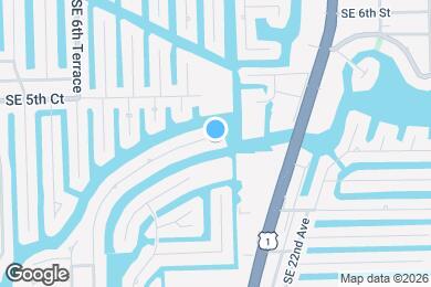 Map image of the property - 700 SE 7th Ave