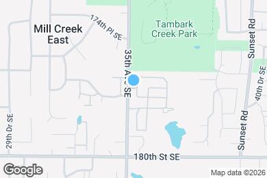 Map image of the property - 17624 35th Dr SE