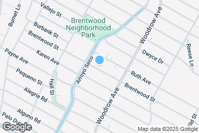 Map image of the property - 1506 Brentwood St