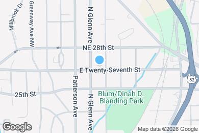 Map image of the property - 415 E Twenty-Seventh St