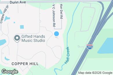 Map image of the property - 5476 Preston Bentley Dr