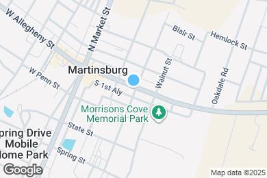 Map image of the property - 210 E Allegheny St