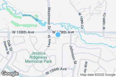 Map image of the property - 10350 W 107th Cir