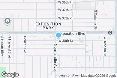 Map image of the property - 1279 W 38th St