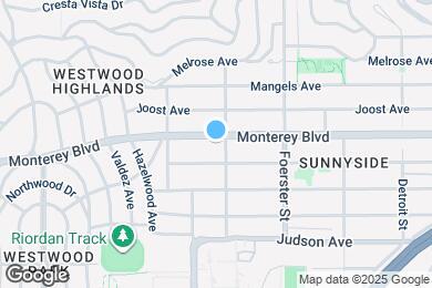 Map image of the property - 715 Monterey Blvd