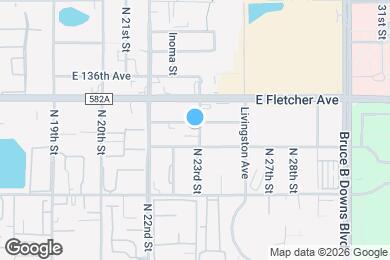 Map image of the property - 2227 E 133rd Ave