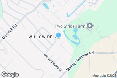 Map image of the property - 21902 Willow Shadows Dr