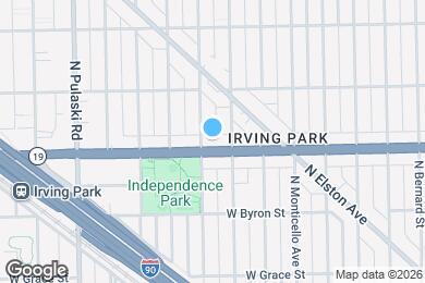 Map image of the property - 3746 W Irving Park Rd