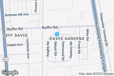Map image of the property - 3400 Ryburn Rd