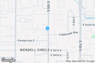 Map image of the property - 3488 S 500 E