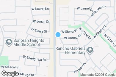 Map image of the property - 11518 N 154th Ln