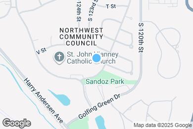 Map image of the property - 12217 Sandra Cir