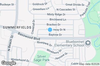 Map image of the property - 4645 Baytree Dr