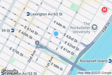Map image of the property - 352 E 62nd St