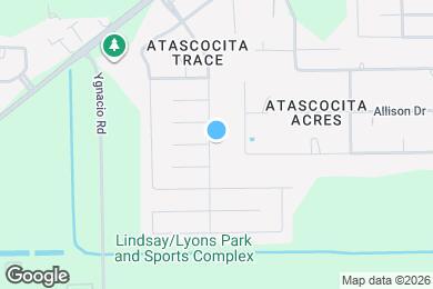 Map image of the property - 16910 Atascocita Bend Dr