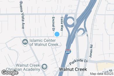 Map image of the property - 1671 Alvarado Ave