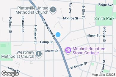 Map image of the property - 835 Lancaster St