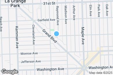 Map image of the property - 9329 Jackson Ave