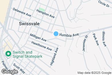 Map image of the property - 2319 Patterson Ave